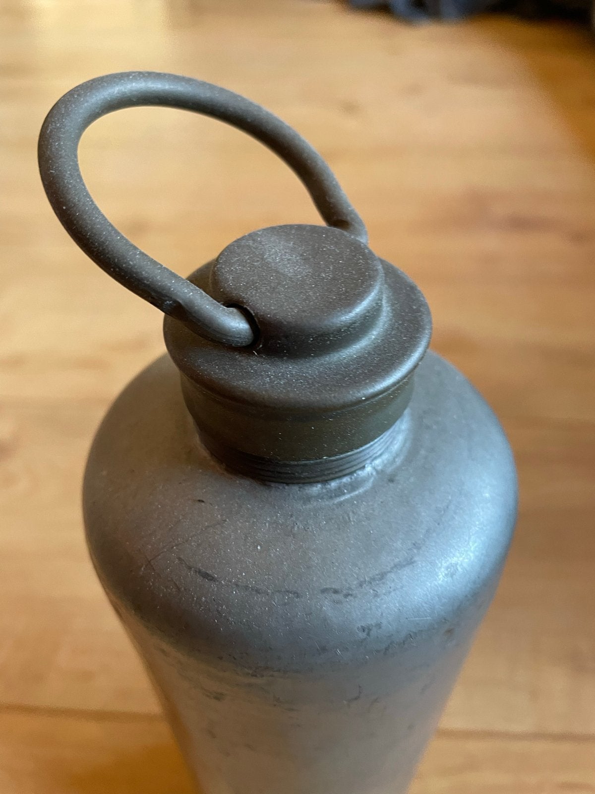 Vintage metalen veldfles - Militair/Outdoor, Ophalen of Verzenden