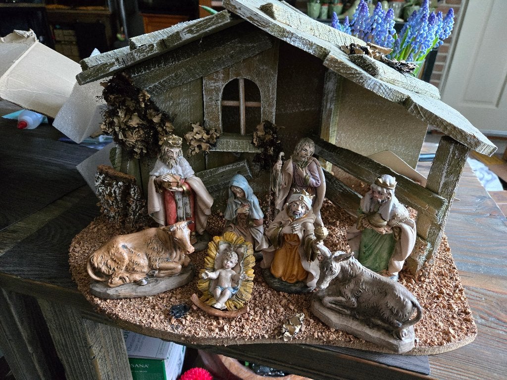 kerststal kerst stal nieuw en ongebruikt, Ophalen, Nieuw