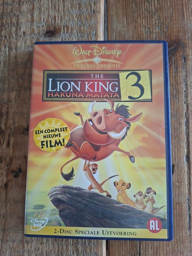 Dvd the Lion king deel 3, Alle leeftijden, Ophalen of Verzenden, Gebruikt