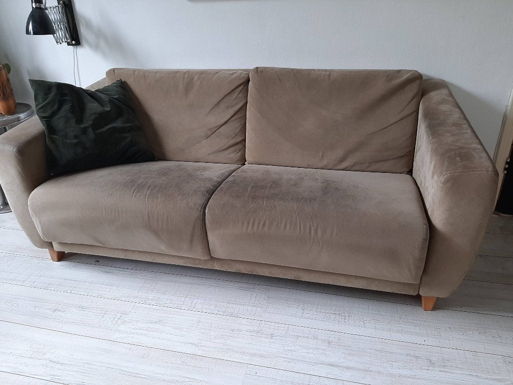 2-zitsbank (gratis af te halen), Huis en Inrichting, Ophalen, Gebruikt, Minder dan 75 cm, 150 tot 200 cm