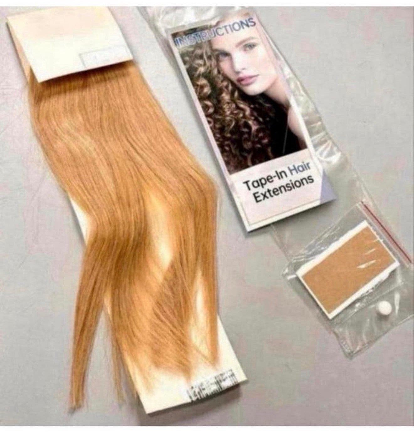 Echt Haar extensions Neutraal blonde blond - 31cm 12” 20pcs, L, Nieuw, Pruik of Haarverlenging, L