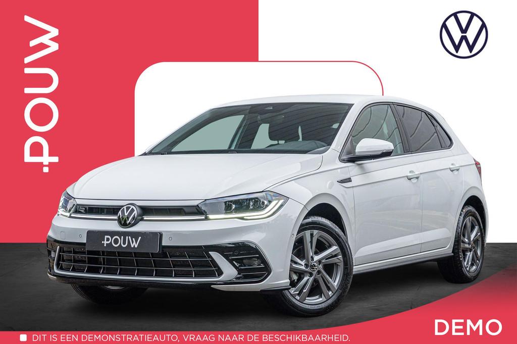 Volkswagen Polo 1.0 TSI 95pk R-Line Edition | Matrix LED | S, 12 maanden, Stof, 95 pk, Wit