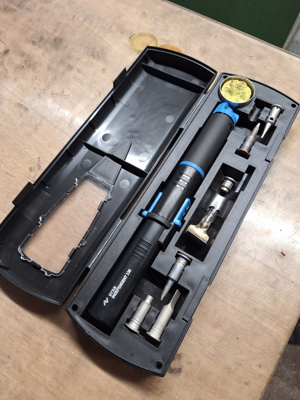 Ersa Independent 130 Soldeerbout Set - Gas, Ophalen of Verzenden, Gebruikt, Overige typen, Overige merken