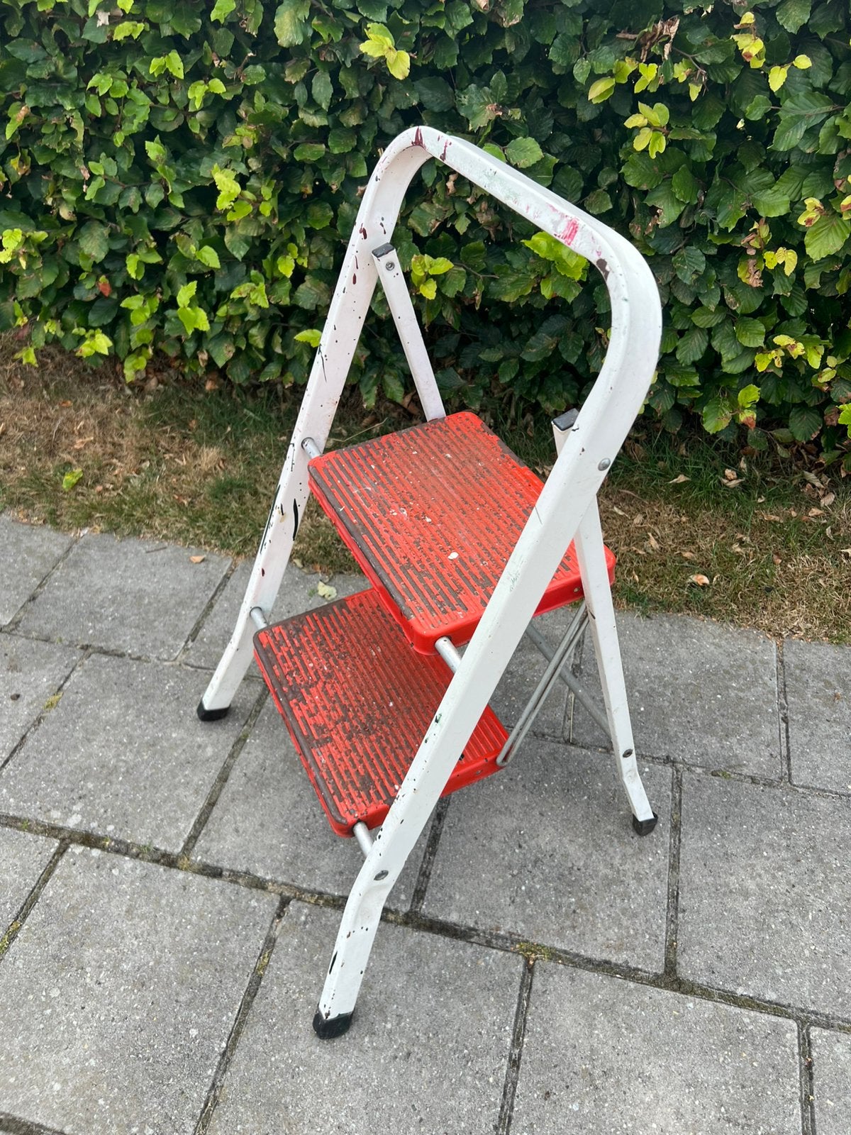 Te Koop : Keukentrapje 2 - Treden Keuken Trapje Metaal, Ophalen of Verzenden, Gebruikt, Trap, Minder dan 2 meter