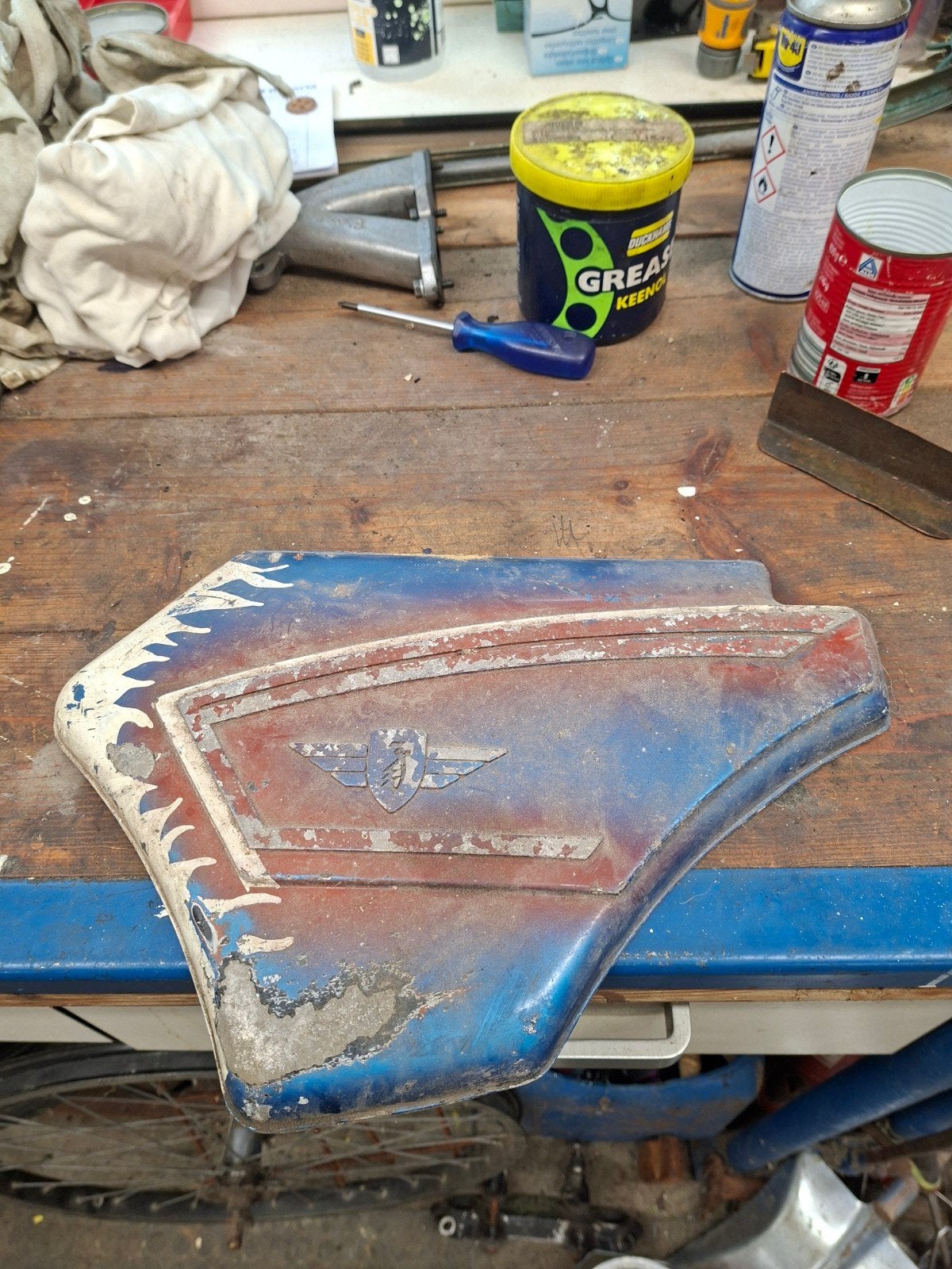 Zundapp gereedschap deksel 517 - Gebruikt, Ophalen of Verzenden, Gebruikt, Overige typen