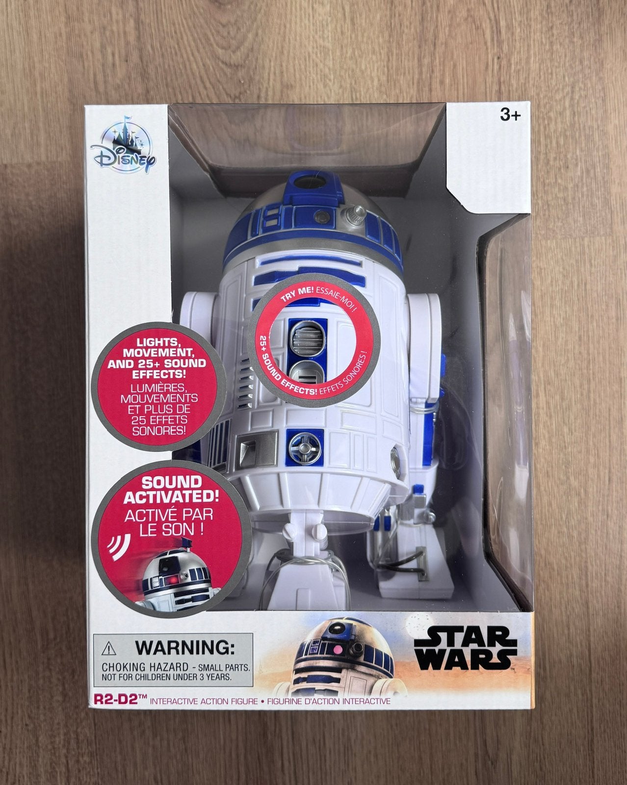Star Wars R2-D2 Interactieve Actiefiguur Compleet in Doos, Verzenden, Zo goed als nieuw, Actiefiguurtje
