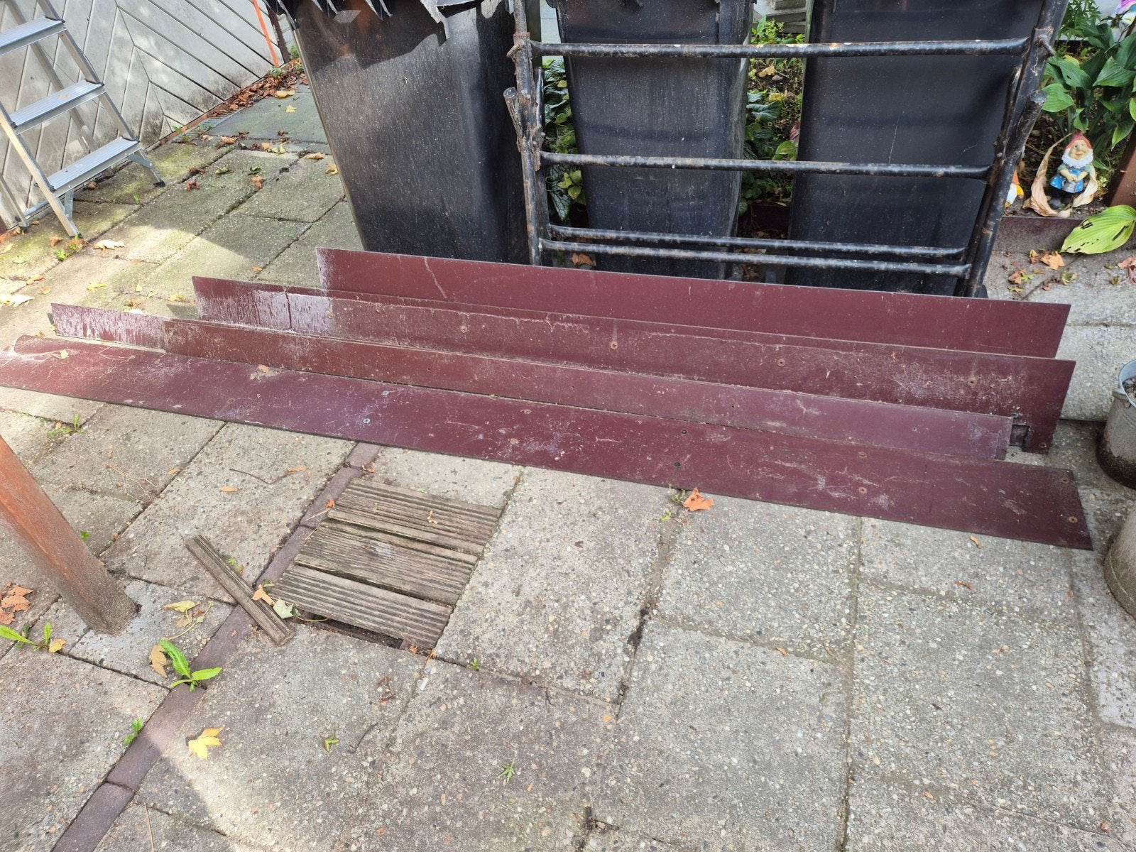trespa platen, Doe-het-zelf en Verbouw, Ophalen, Gebruikt, Overige materialen, Minder dan 20 mm