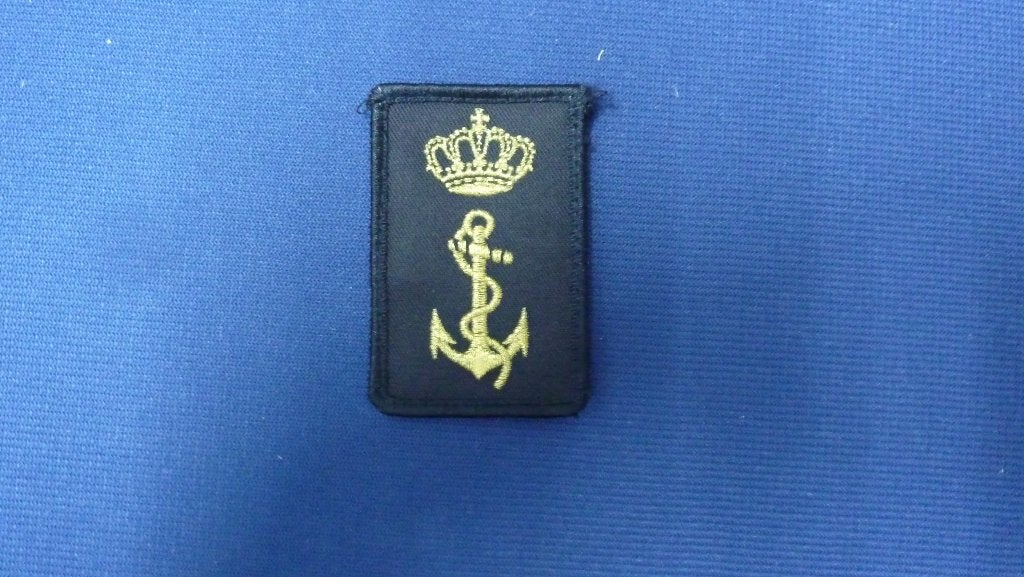 Marine, Dienstvak emblemen, DVO, O.Off., Ophalen of Verzenden, Marine, Nederland, Embleem of Badge