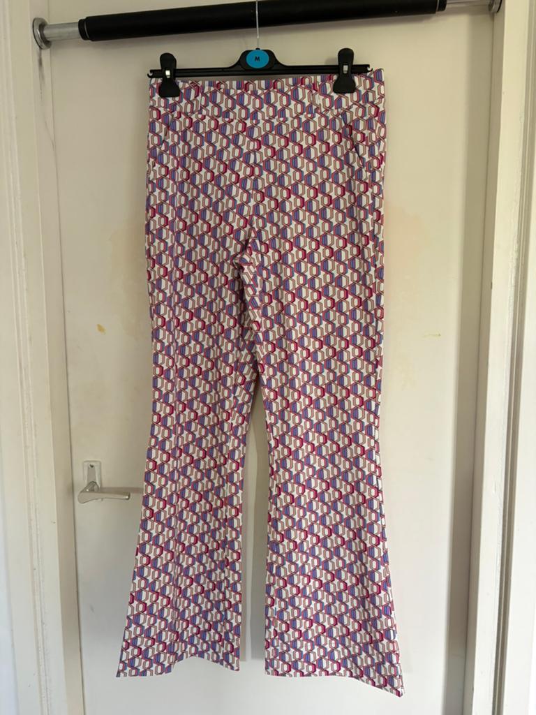 Stijlvolle flared broek studio Anneloes, Overige kleuren, Maat 42/44 (L), Ophalen of Verzenden, Zo goed als nieuw