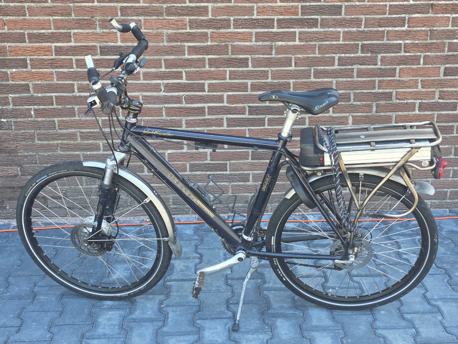 Koga Miyata Worldtraveller elektrisch ombouw framemaat 54, Fietsen en Brommers, Fietsen | Heren | Sportfietsen en Toerfietsen
