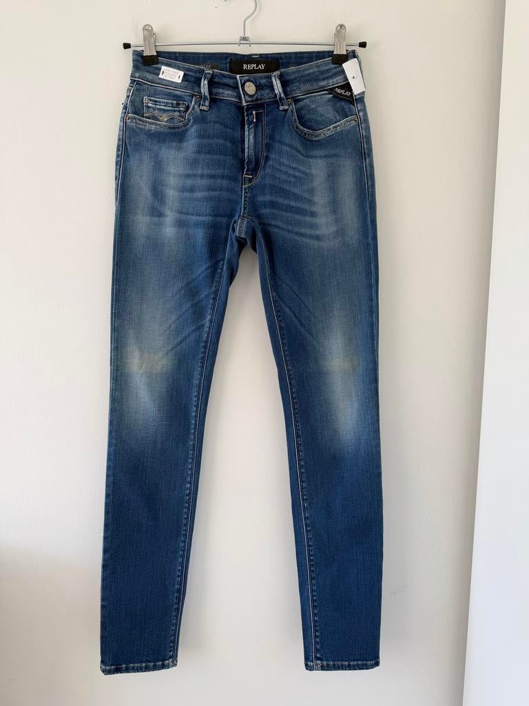 Replay Hyperflex New Luz Jeans - Maat W25, Ophalen of Verzenden, Zo goed als nieuw, Blauw, W27 (confectie 34) of kleiner