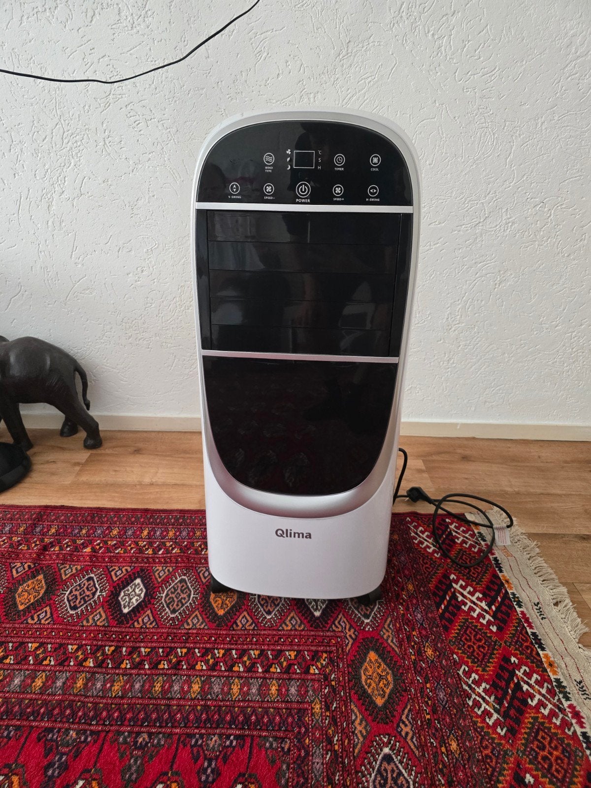Qlima luchtkoeler (air cooler) – koelen en ventileren, Timer, Minder dan 60 m³, 3 snelheden of meer, Ophalen of Verzenden