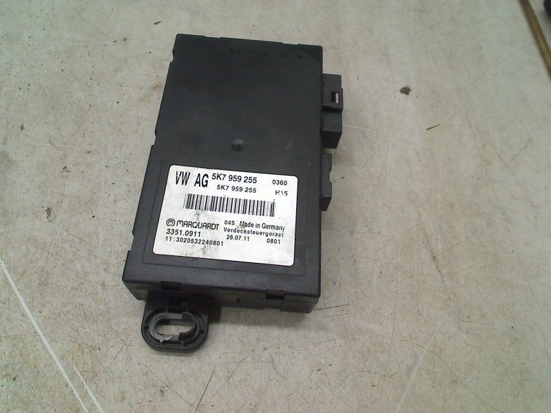 Computer Cabriokap Volkswagen Golf VI Cabrio (1K) 5K7959255, Gebruikt, Volkswagen, Volkswagen AG, Kundenbetreuung@volkswagen.de