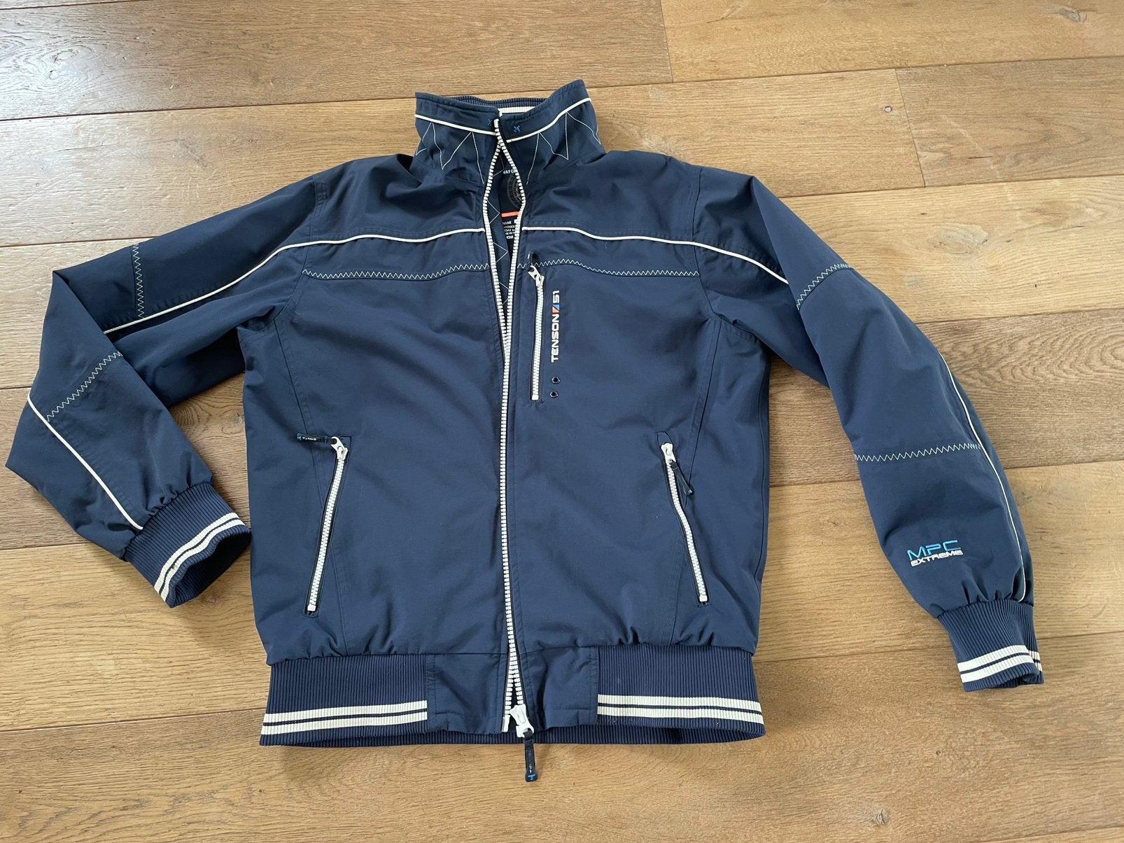 Tenson (zeil) jack mt L, Ophalen of Verzenden, Gedragen, Maat 52/54 (L), Blauw