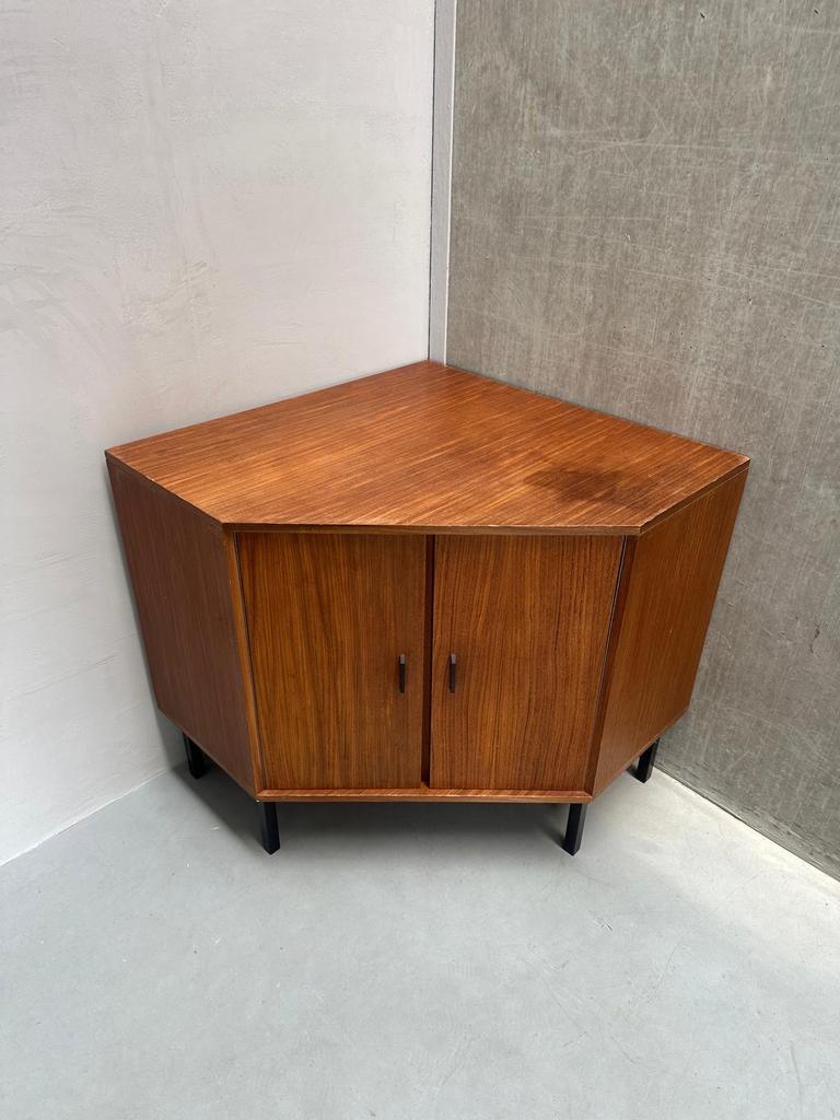 Mid-century Simpla Lux Hoekkast Deens Design 1960's, Ophalen, Gebruikt, X, X