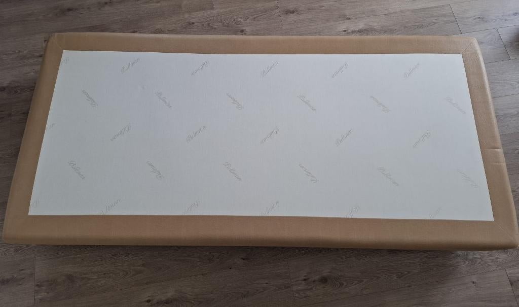 Nette Pullman boxspring, Ophalen, Gebruikt, 90 cm, Eenpersoons