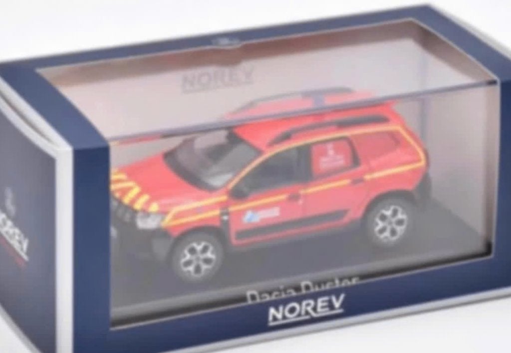 Dacia Duster 2020 VLC Pompiers / Brandweer 1/43 NOREV 509051, Verzenden, Nieuw, Auto, Norev