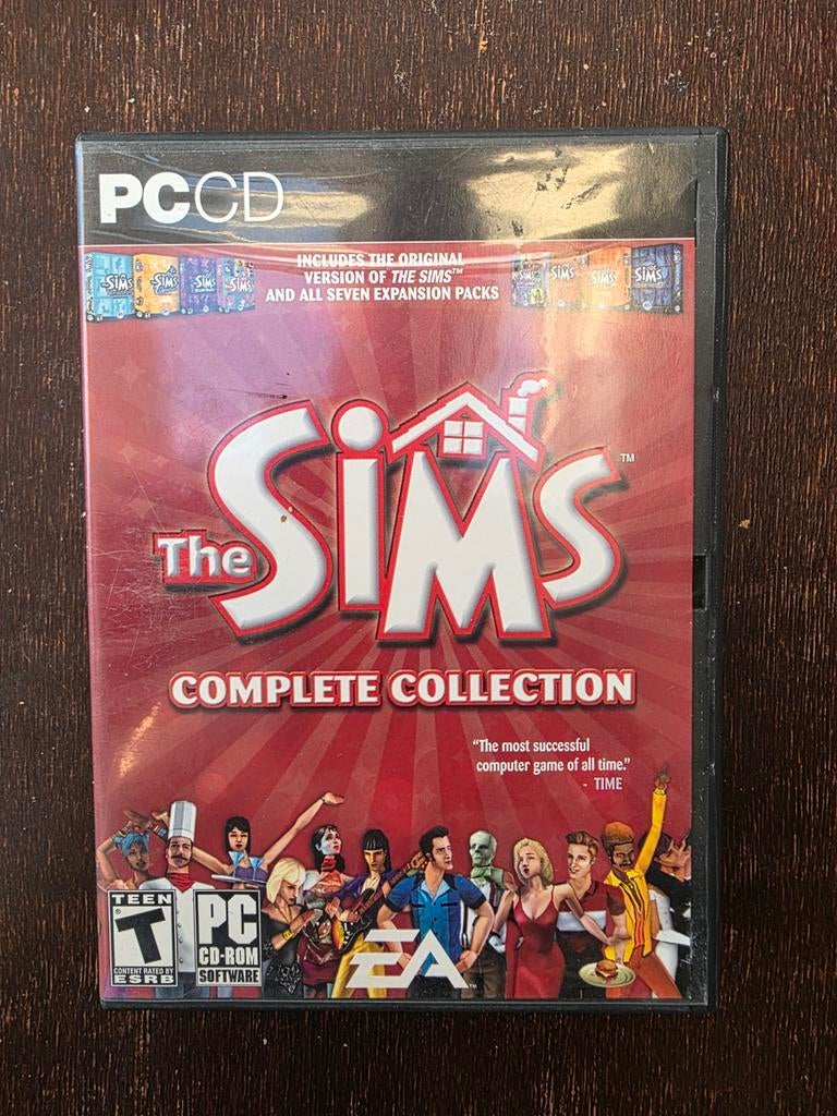 Pc game The Sims complete collection, Spelcomputers en Games, 1 speler, Ophalen of Verzenden, Zo goed als nieuw, Vanaf 3 jaar