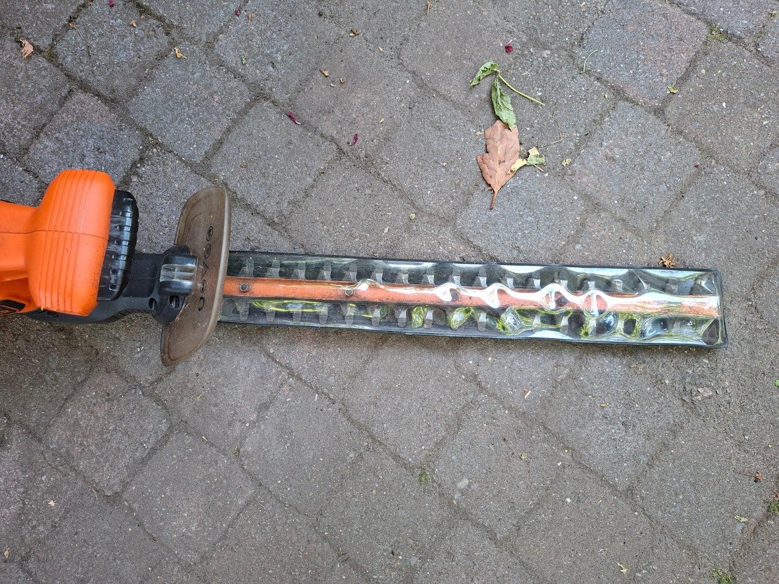 BLACK EN Decker heggenschaar, Ophalen of Verzenden, Gebruikt, Elektrisch