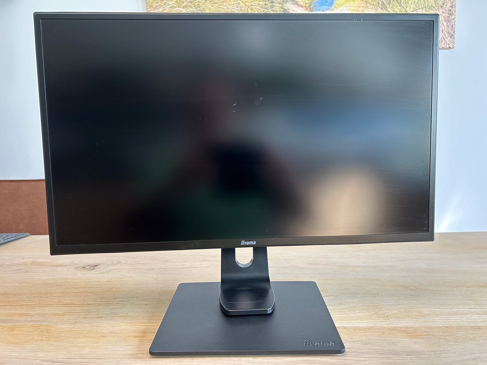 24 inch Computer scherm, monitor, beeldscherm, Computers en Software, Monitoren, Ophalen, Full HD, 60 Hz of minder, Gebruikt
