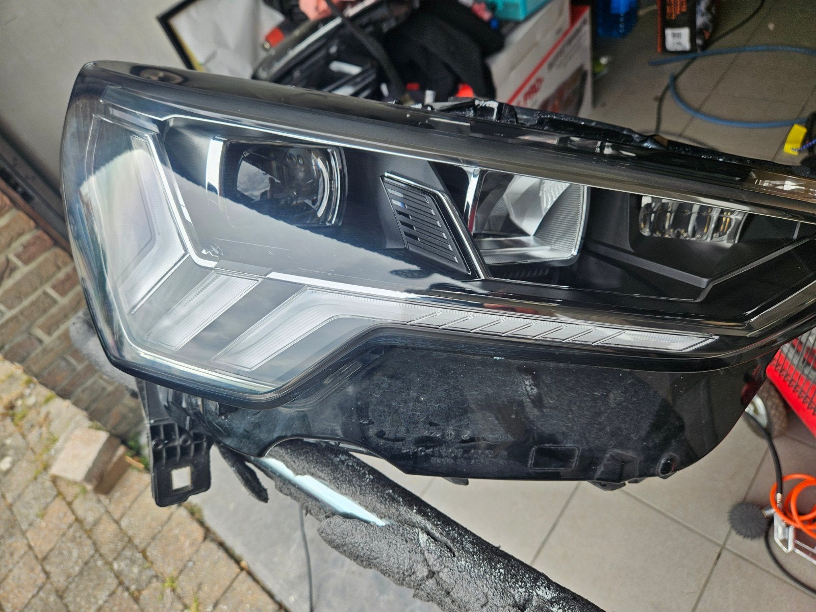 Audi Q3 83A Full LED Koplamp Passagierskant - Gebruikt, Ophalen of Verzenden, Audi
