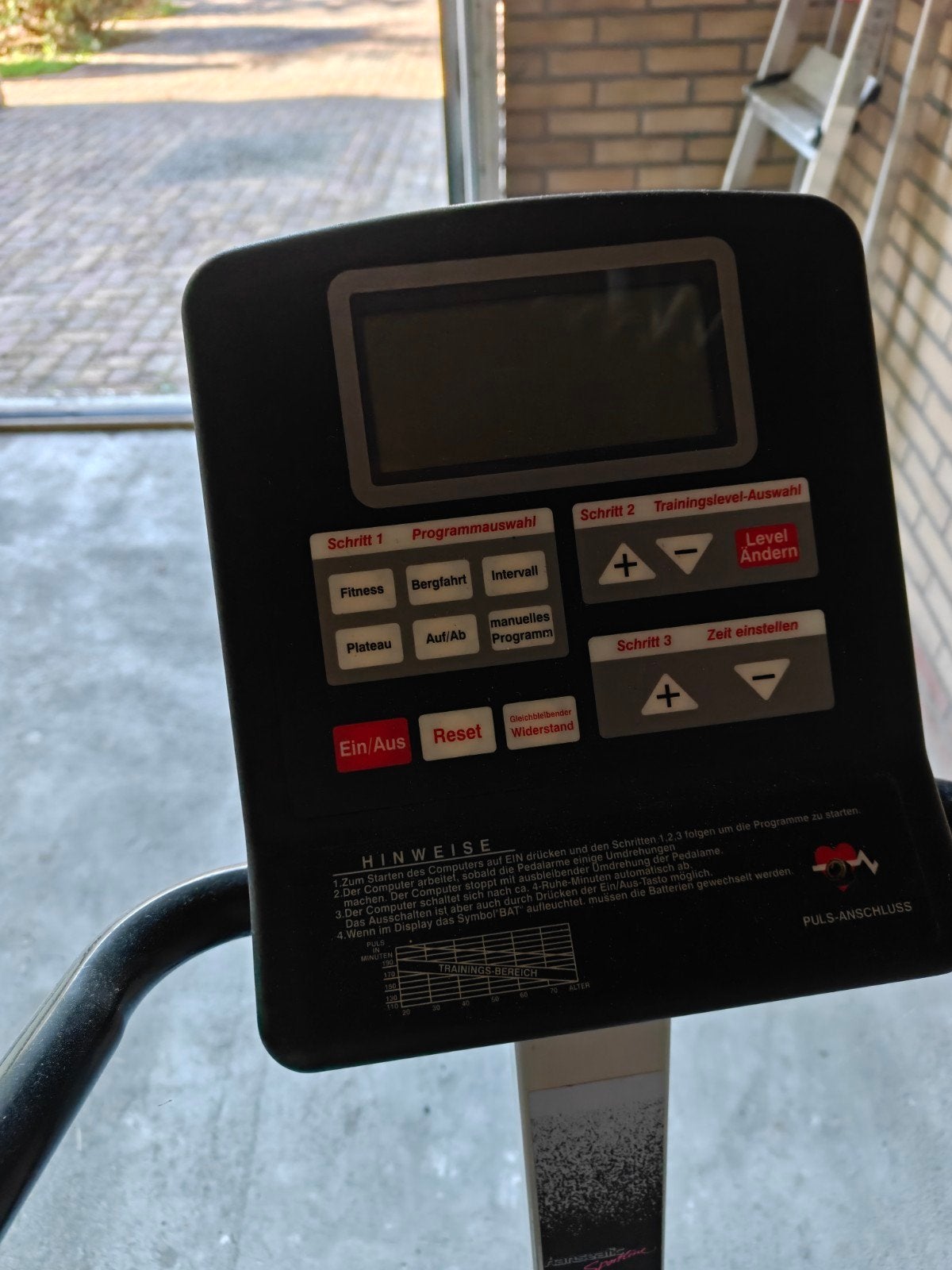 Ergometer Hometrainer - Perfect voor thuisworkouts, Ophalen, Gebruikt, Metaal, Benen