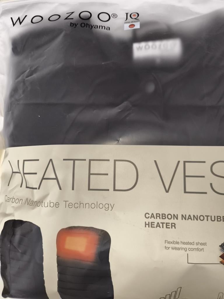 Woozoo heated vest, maat M, Ophalen of Verzenden