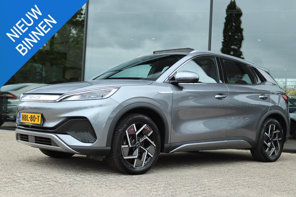 BYD ATTO 3 DESIGN 60 KWH | PANO | 360 CAMERA | LED | CARPLAY, Auto's, BYD, Gebruikt, 204 pk, SUV of Terreinwagen, Te koop