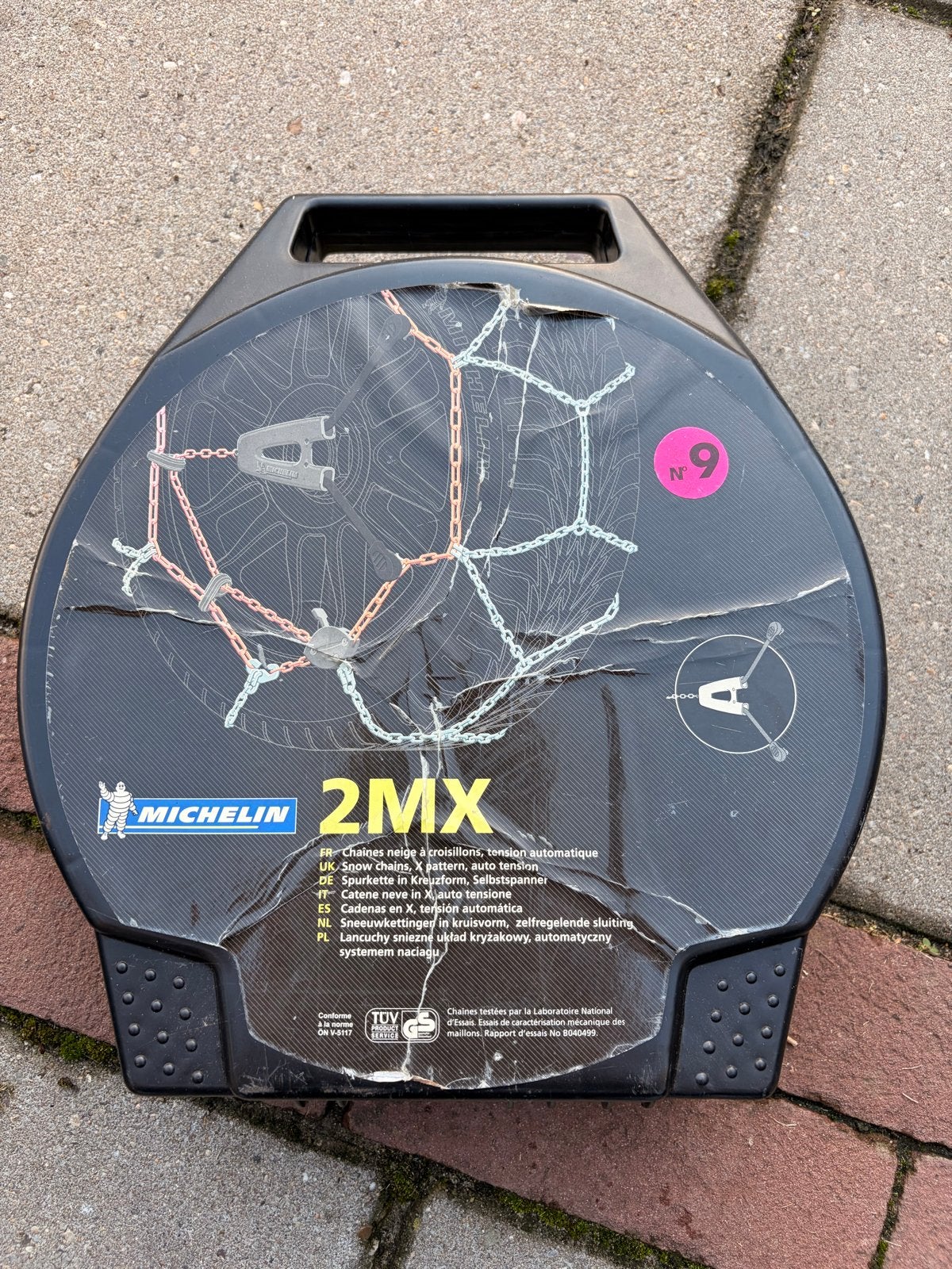 Michelin 2MX sneeuwkettingen - Maat 9, Verzenden, Nieuw
