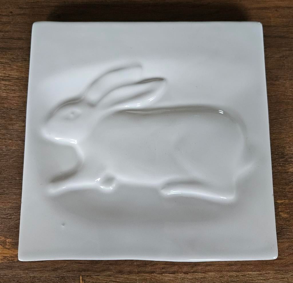 Mancer pottery Italy tegel, Ophalen of Verzenden