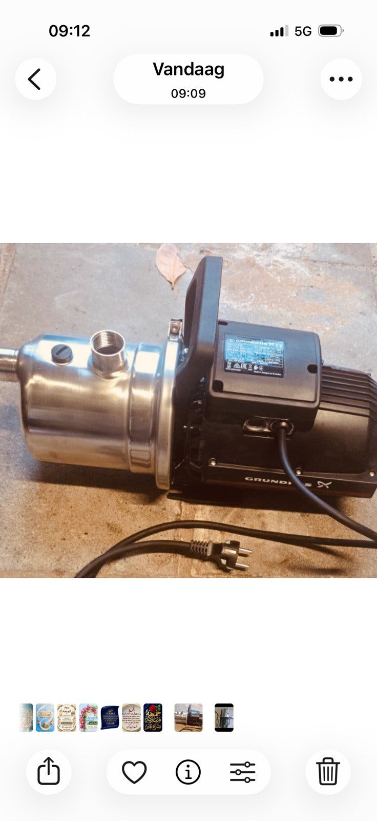 nieuwe Grundfos JP 5-48 pomp., Tuin en Terras, Ophalen of Verzenden, Nieuw, Dompelpomp