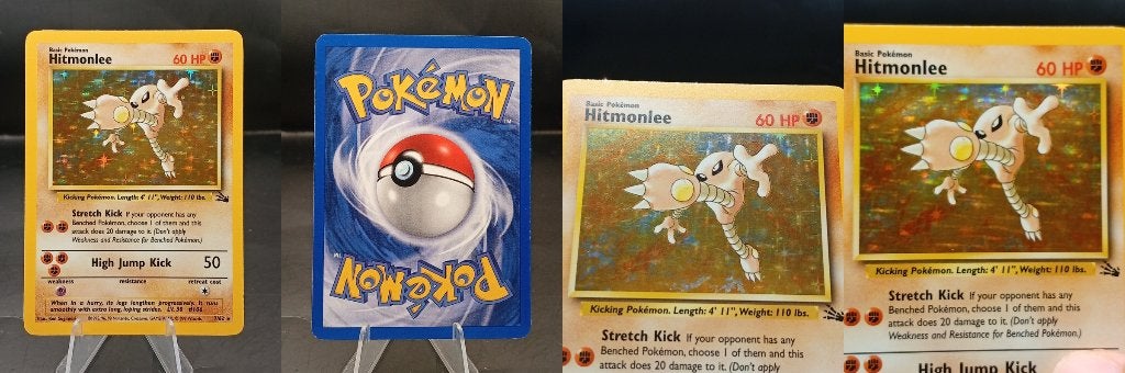 Hitmonlee Fossil (FO 7) - Excellent, Ophalen of Verzenden, Zo goed als nieuw, Losse kaart