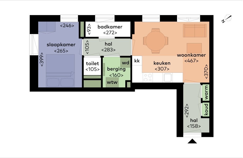NIEUW! Woonruimte te huur Albertina Sisulupad, Rotterdam