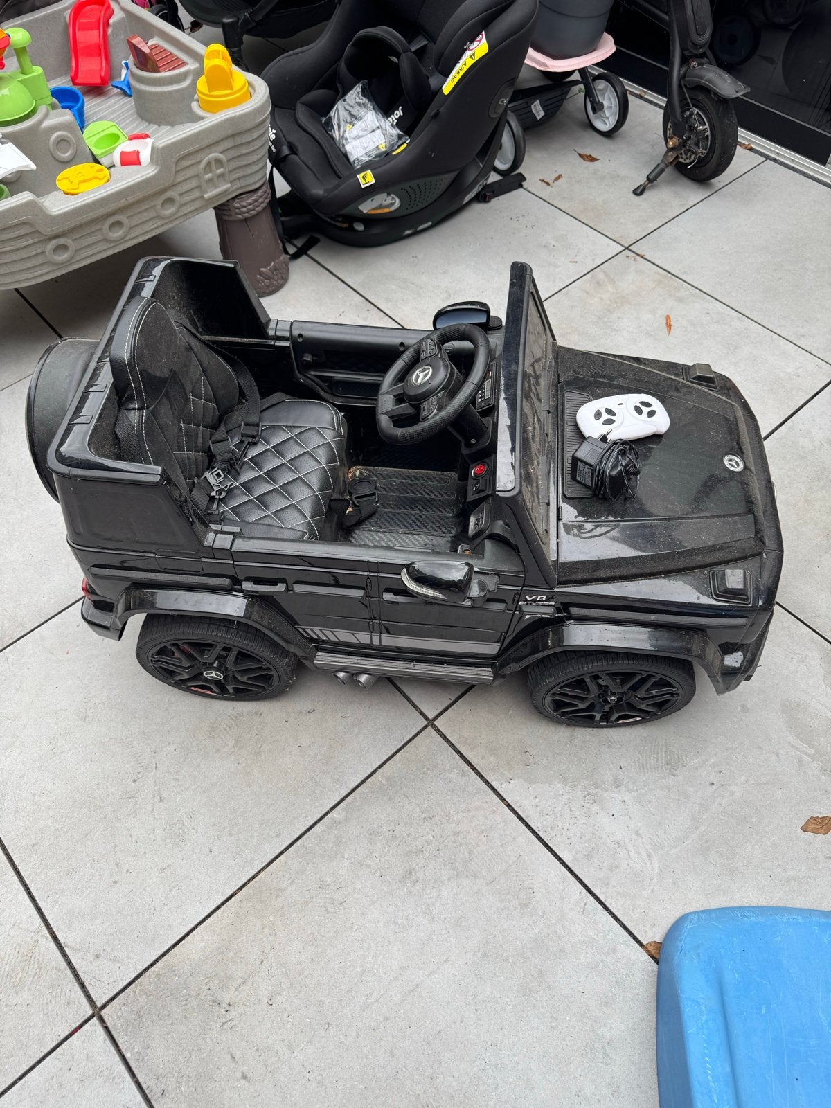 Mercedes-Benz G-Klasse elektrische kinderauto, Ophalen, Gebruikt