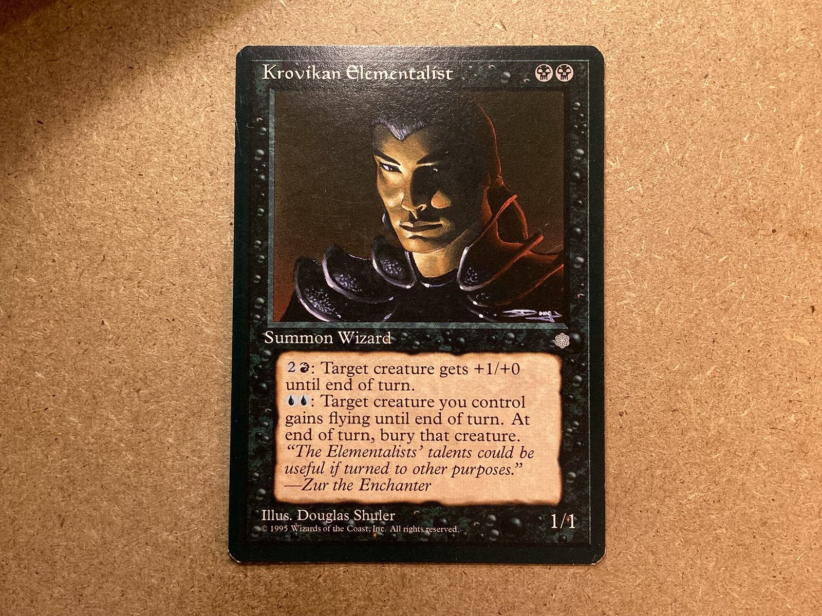 1x Krovikan Elementalist (Excellent), Ophalen of Verzenden, Zo goed als nieuw, Losse kaart