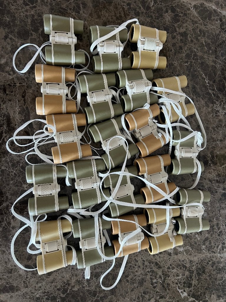 20 kinder verrekijkers, Ophalen, Zo goed als nieuw