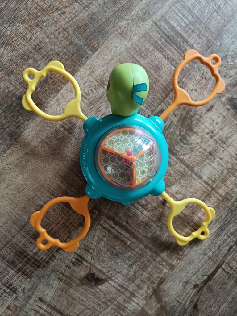 Infantino schildpad speeltje met zuignap, Ophalen of Verzenden, Zo goed als nieuw, Overige typen