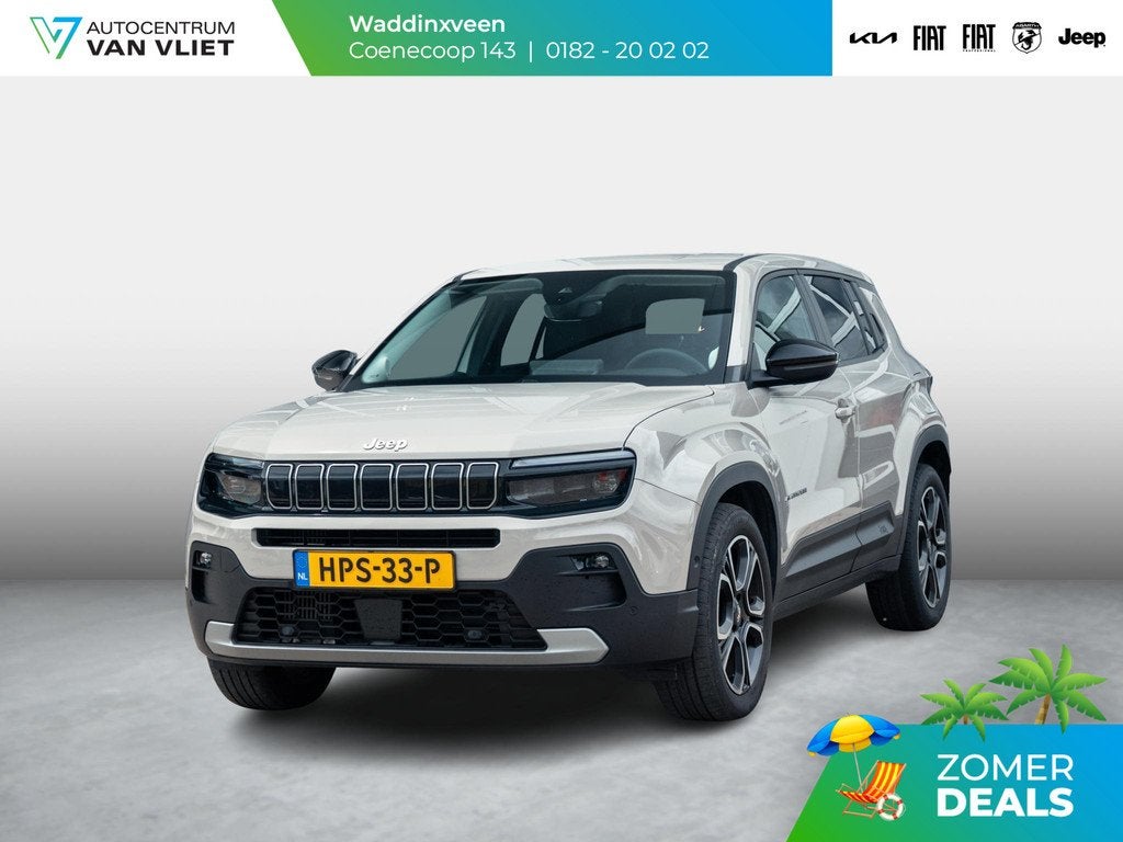 Jeep Avenger 1.2 e-Hybrid Summit | Infotainment&Convenience, Auto's, Jeep, 12 maanden, Gebruikt, 1199 cc, 620 kg