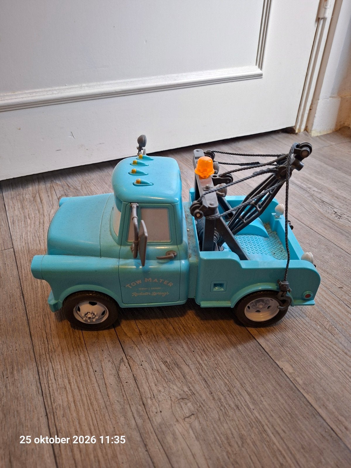 Cars Takelwagen (Mater) met geluid, Ophalen, Zo goed als nieuw