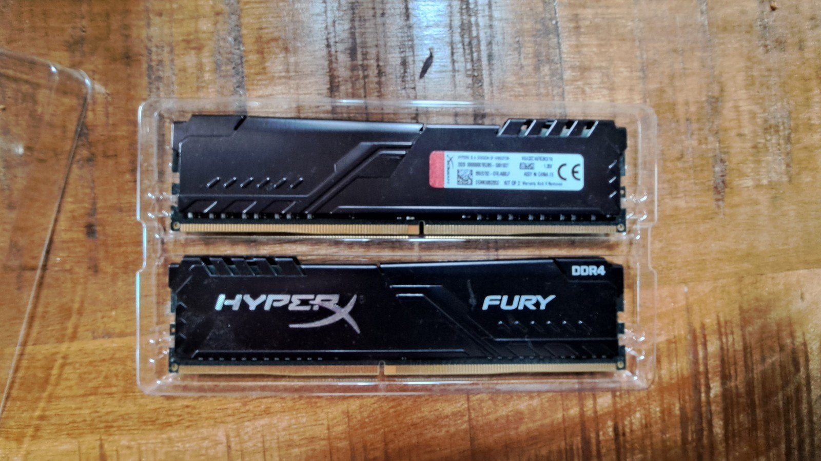Kingston HyperX Fury DDR4 RAM 2x8GB (16GB totaal), Computers en Software, RAM geheugen, Ophalen, DDR4, Zo goed als nieuw, Desktop