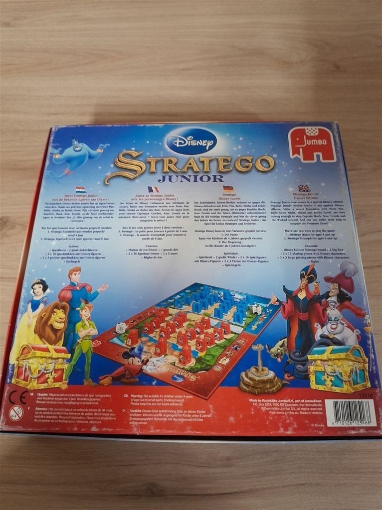 Stratego junior disney - s4556, Verzenden, Zo goed als nieuw