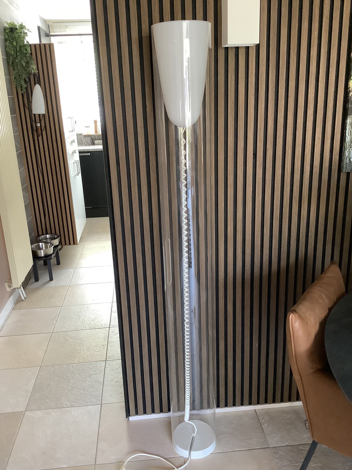 Kartell Toobe design vloerlamp, Huis en Inrichting, Lampen | Vloerlampen, Ophalen, Zo goed als nieuw, 150 tot 200 cm