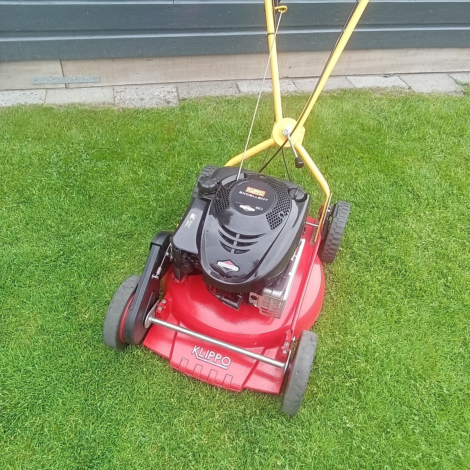 KLIPPO MULCH GRASMAAIER ZELFRIJDEND BENZINE MAAIER, Ophalen, Cirkelmaaier, Klippo, Gebruikt