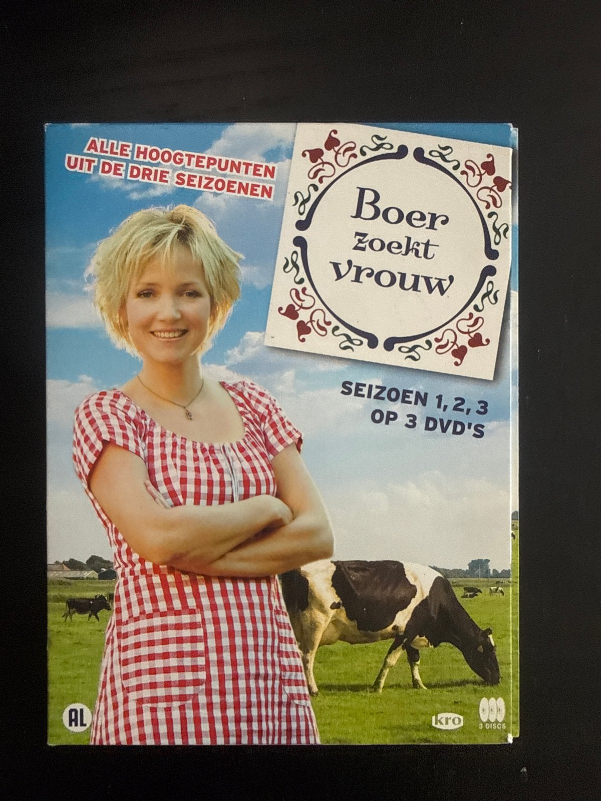 Boer Zoekt Vrouw - Seizoen 1, 2, 3 (3 DVD's), Cd's en Dvd's, Seizoen 1, Alle leeftijden, Nederlands, Zo goed als nieuw