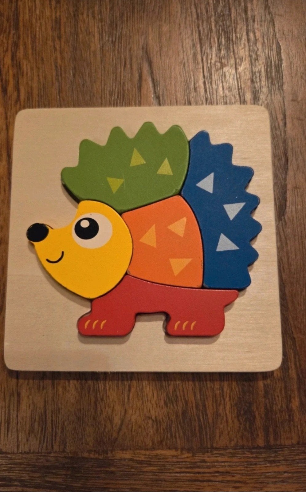Houten puzzel, Kinderen en Baby's, Gebruikt, Ophalen of Verzenden, Van hout, Minder dan 10 stukjes