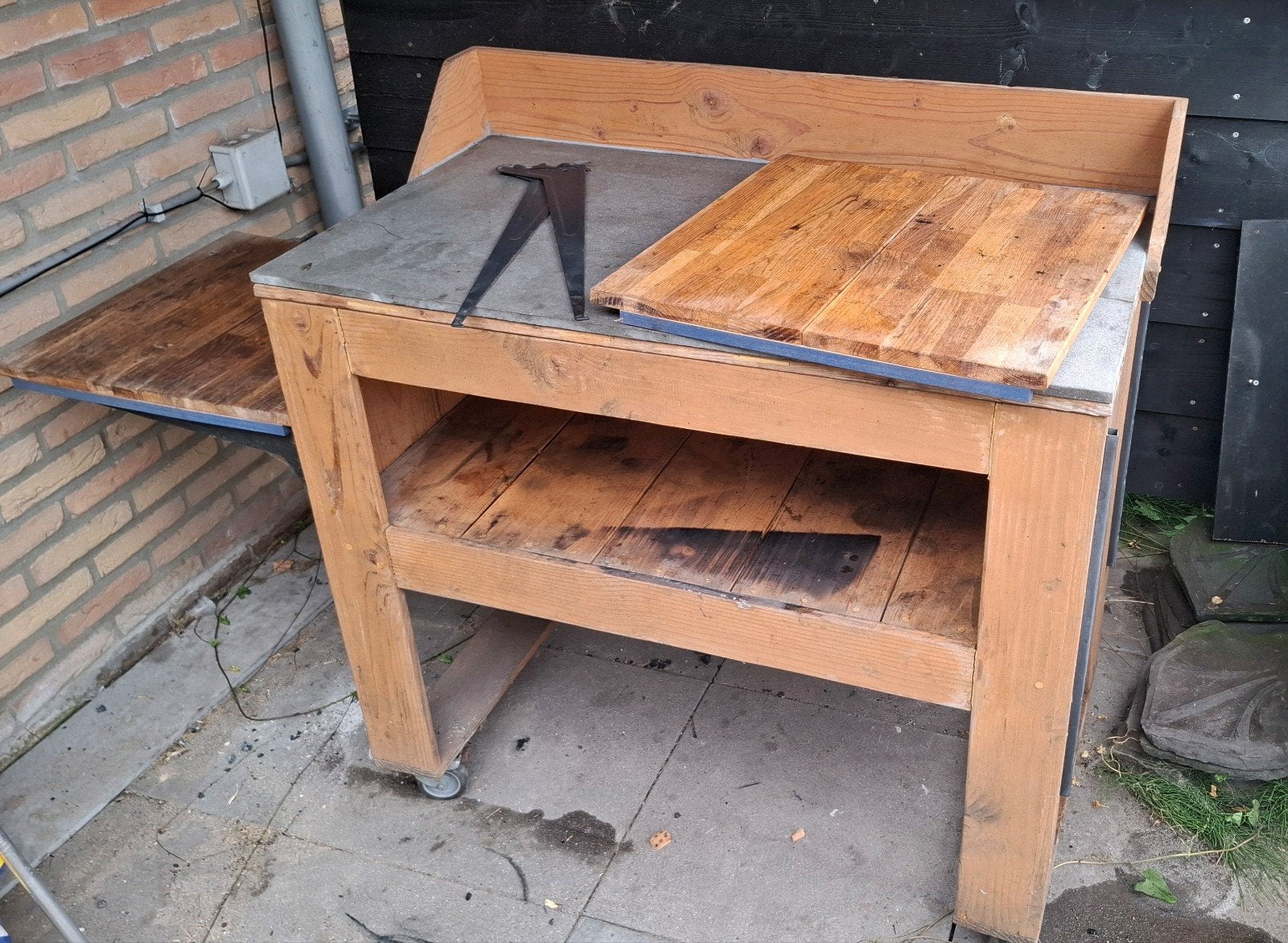 Gratis af te halen: Homemade buitenkeuken., Ophalen of Verzenden, Gebruikt