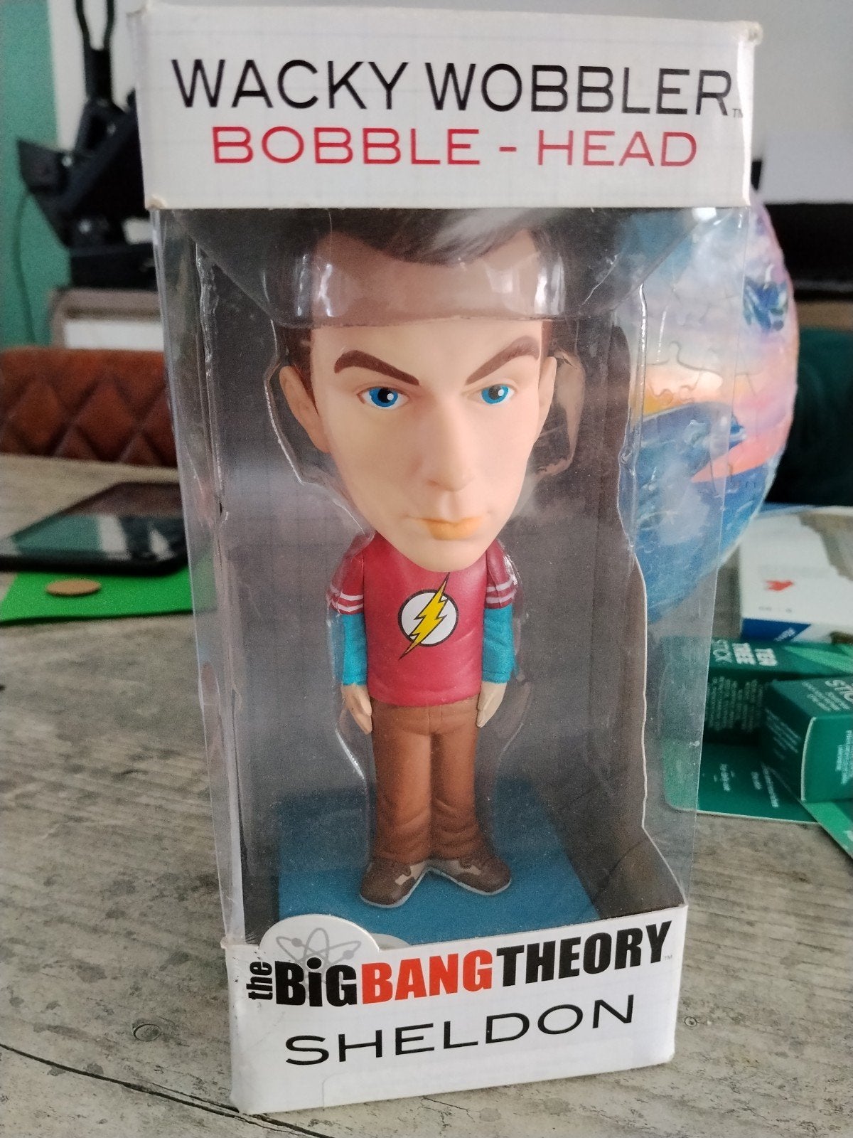 Funko Wacky Wobbler Bobble-Head The Big Bang Theory Sheldon, Ophalen of Verzenden, Nieuw