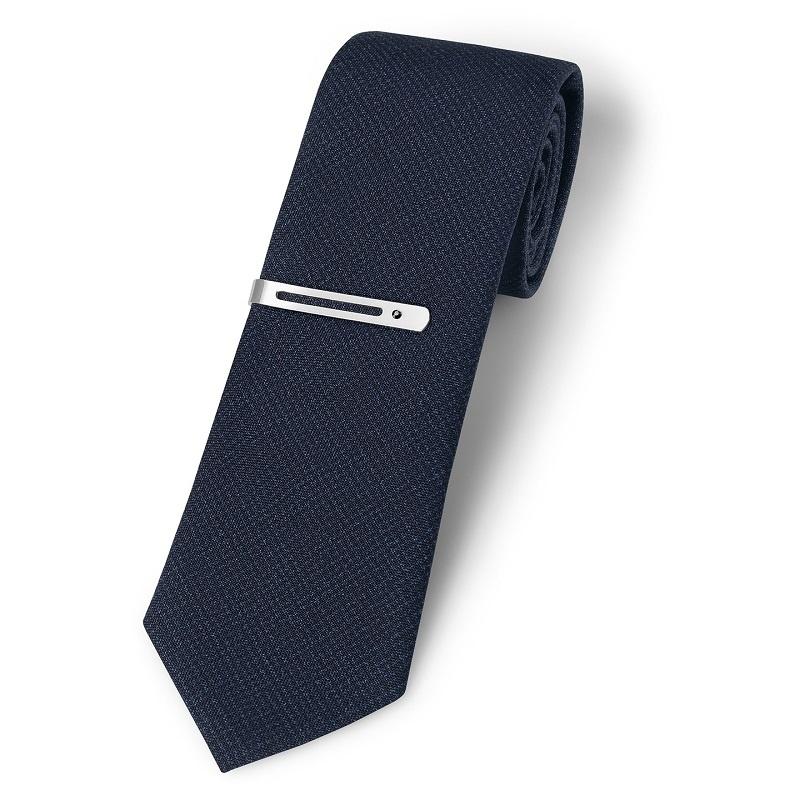 Swarovski 100% Wollen Stropdas met Clip Houndstooth blauw, Kleding | Heren, Stropdassen, Nieuw, Met patroon, Blauw, Ophalen of Verzenden