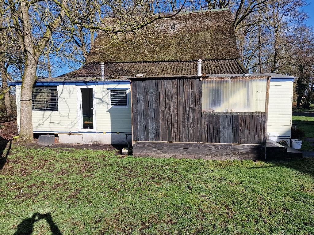stacaravan Atlas Moonstone 11.00 x 3.70 meter, Caravans en Kamperen, Tot en met 4