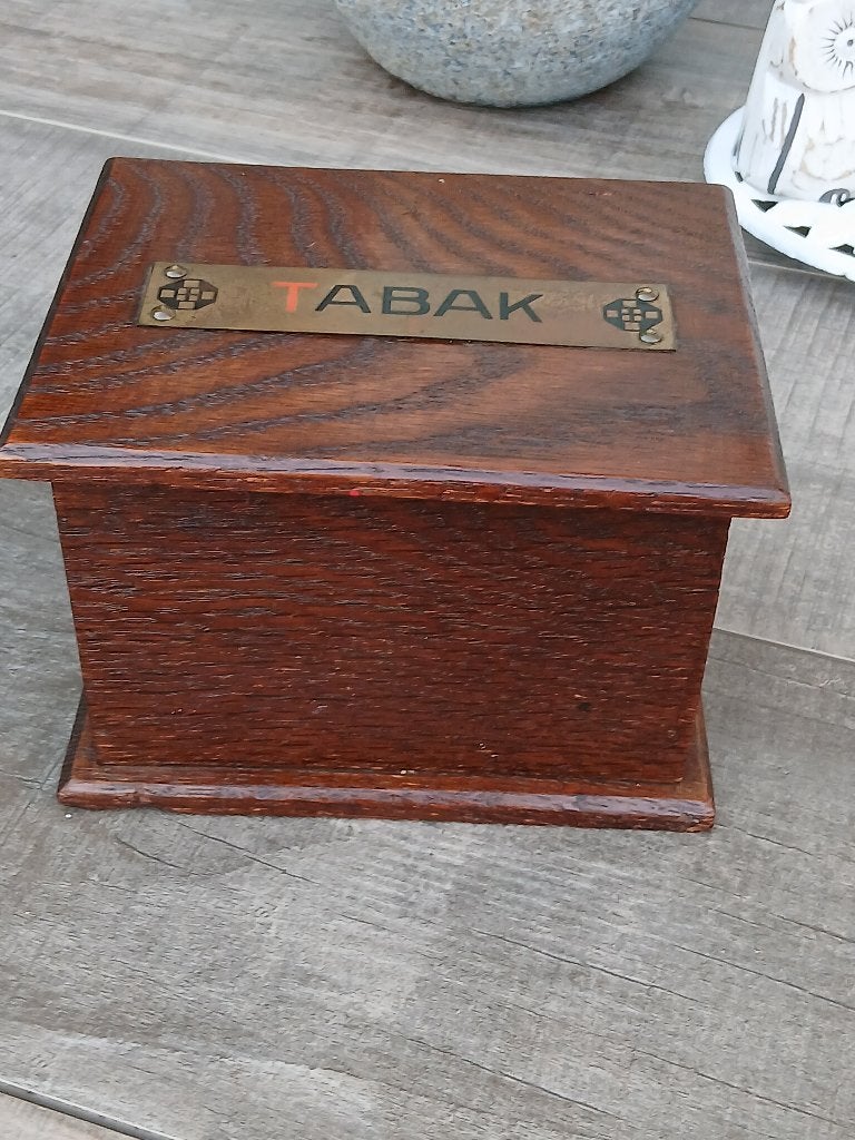 Antiek Tabak Kistje, Antiek en Kunst, Ophalen of Verzenden